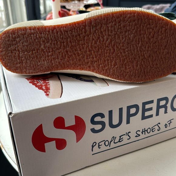 Superga US 9.5 / Euro 41 Plaid Sneakers Never worn…Wrong size sent! - Picture 3 of 4
